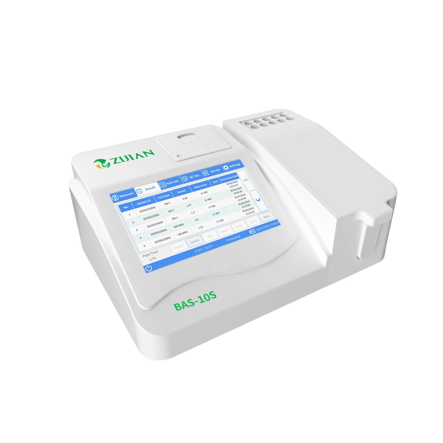 BAS-10S Semi-auto Chemistry Analyzer